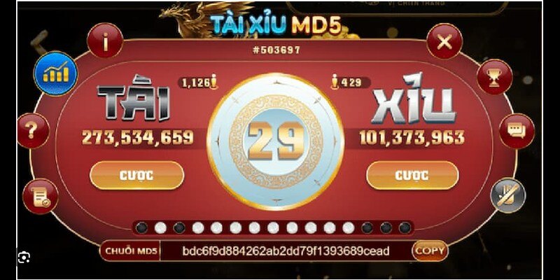 Tìm hiểu khái niệm tài xỉu MD5