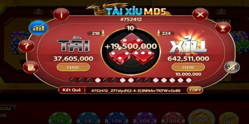 Tài xỉu Md5 là gì? Tìm hiểu cách chơi và mẹo chiến thắng
